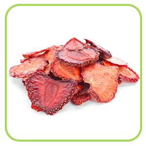 Dried strawberries